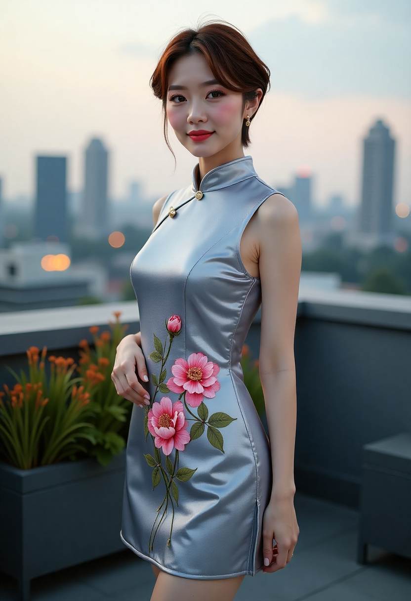 晚风穿过旧巷